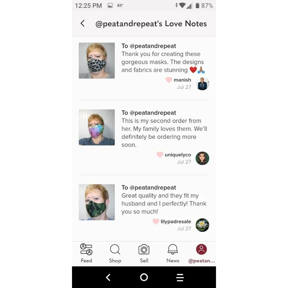 HAND CRAFTED Gnome Black Skulls and Roses Skeleton Air Freshener Cover Decor - Picture 7 of 7